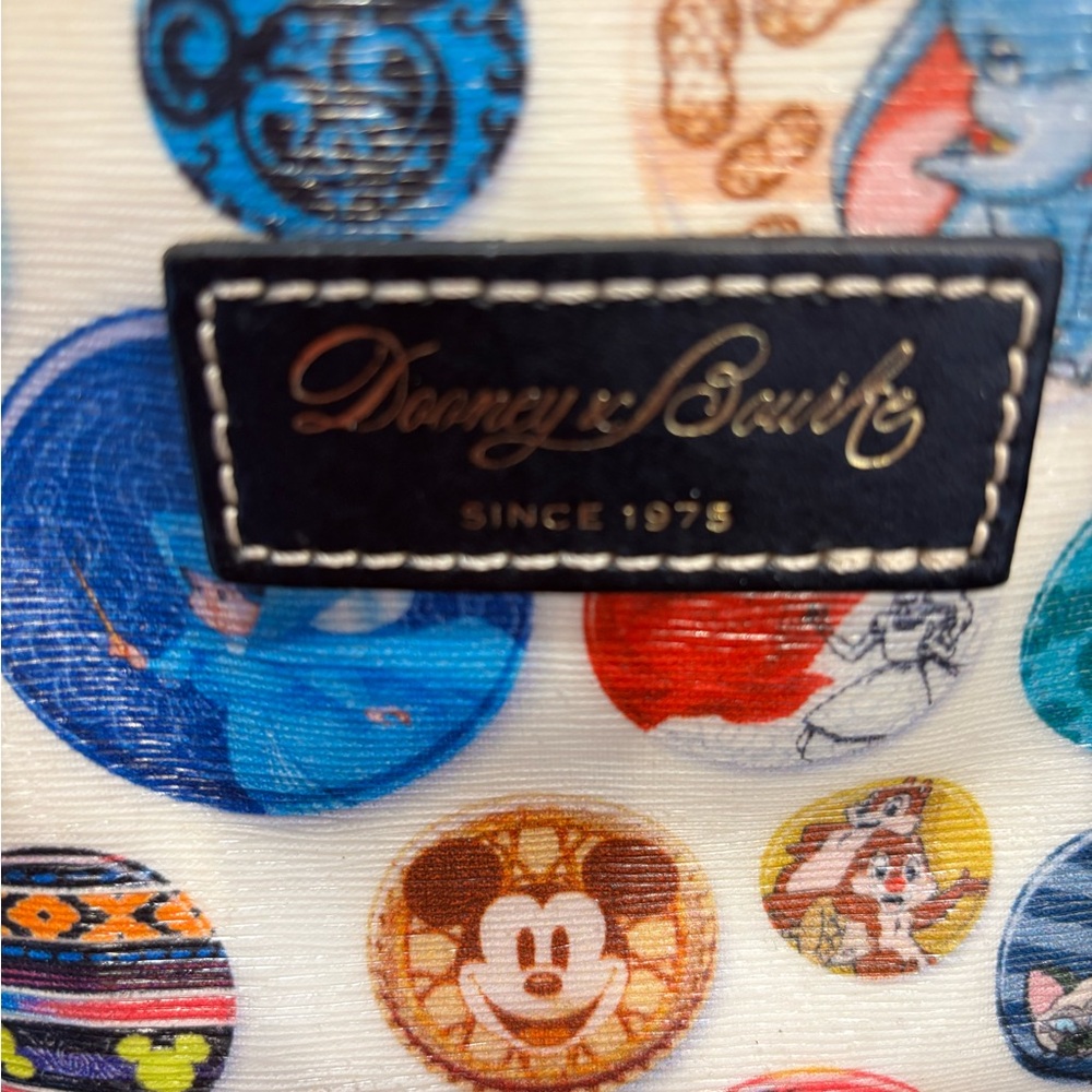 Dooney & Bourke Disney Buttons Tote Shoulder Bag - Picture 8 of 10